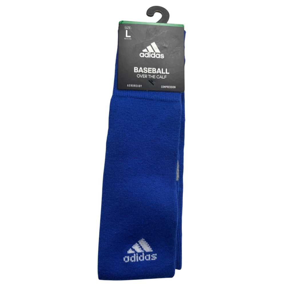 Adidas Baseball Over The Calf Socks Team Royal Blue Aeroready Large